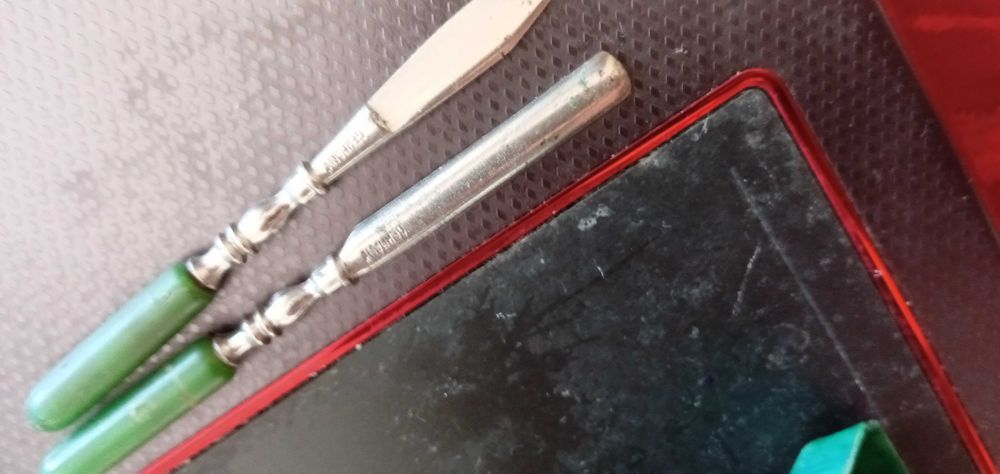 Os Verdes!-ConJunto Antique7E-Carapins Bebé feitos minha avo-2EDesde2E