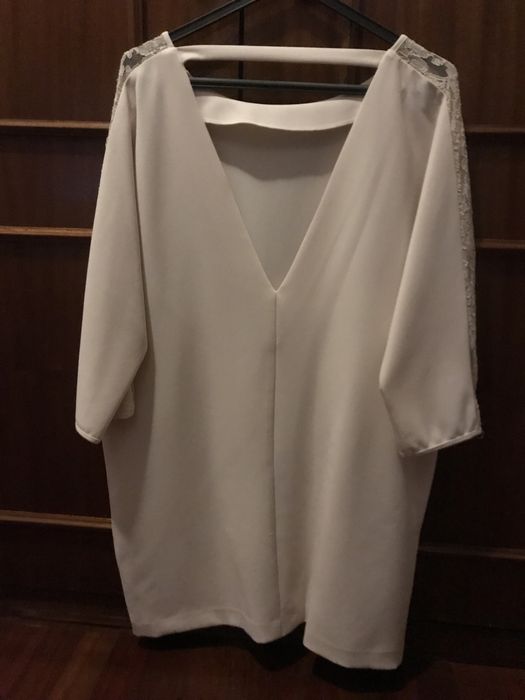 Vestido rosa claro da marca da Zara