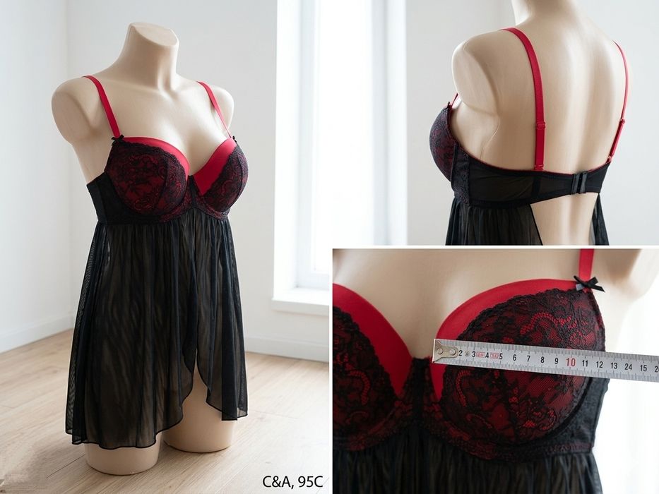 Пеньюар The Lingerie (C&A) с плотной чашкой.