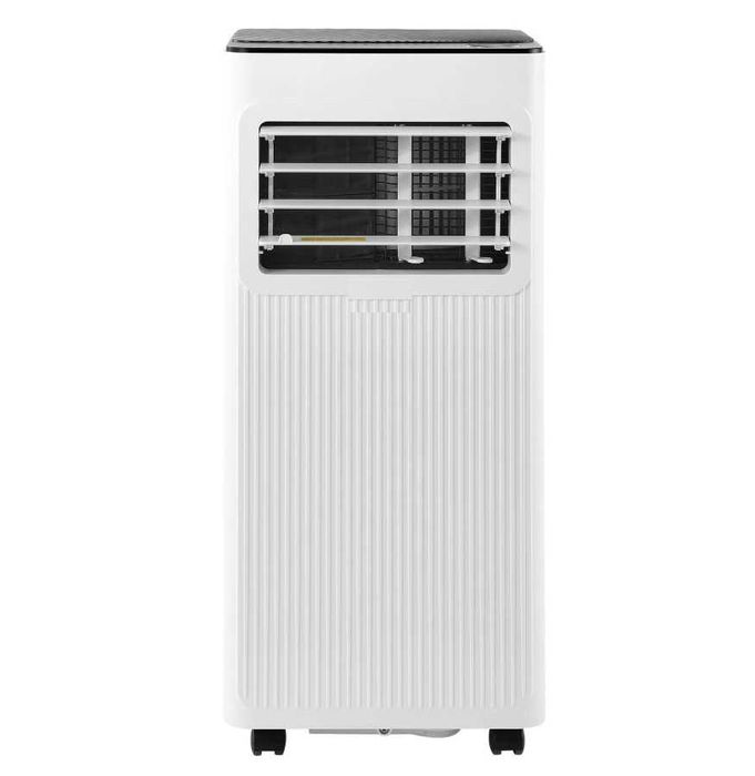 Ar condicionado portátil 9000 BTU, unidade de frio vertical 3 em 1 controlo remoto modos de frio/desumidificação/ventilador