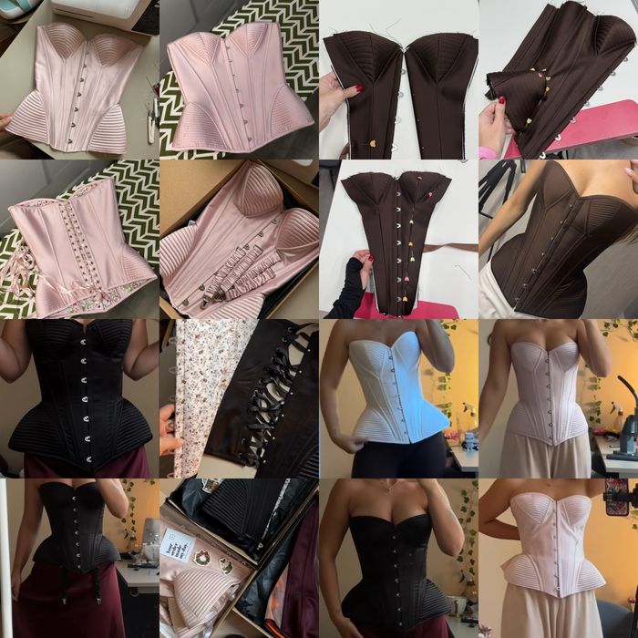 Корсет мереживний