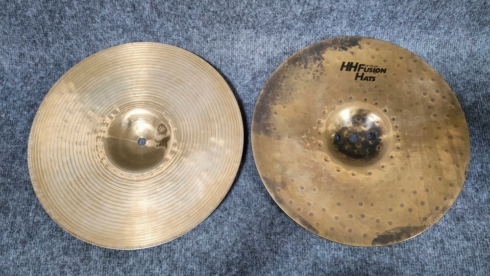 Sabian - Hand Hammered Fusion Hi Hat 13'' - 830g , 1430g