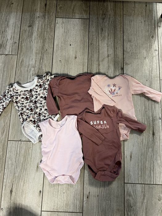 Zestaw body Lupilu 50/56