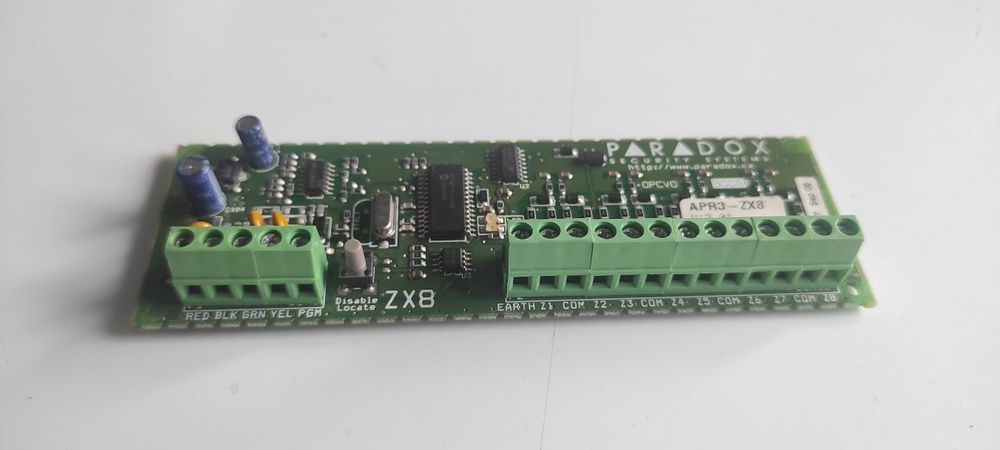 ZX-8 Paradox ekspander, moduł rozszerzenia linii alarmowych, alarm dom