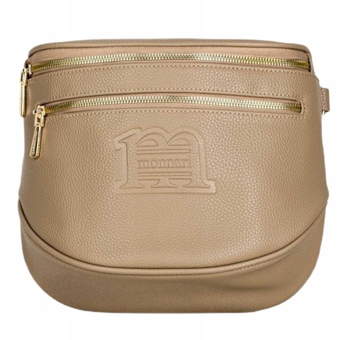 Torebka Damska MONNARI Listonoszka Na Ramię Crossbody Skóra Eko Beżowa