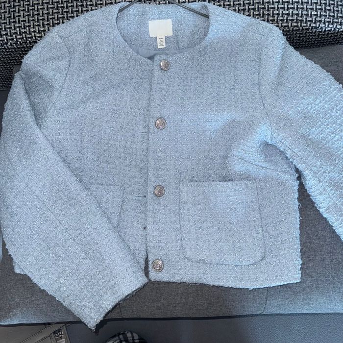 Блакитний Піджак H&M. ПРОДАЮ ДО 10 лютог!