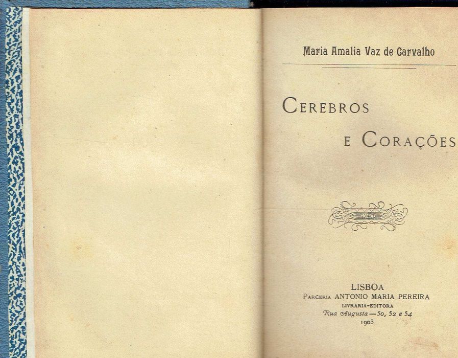 12642

Cérebros e corações
de Maria Amália Vaz de Carvalho
