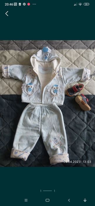 Дитячі теплі речі від 3 місяців