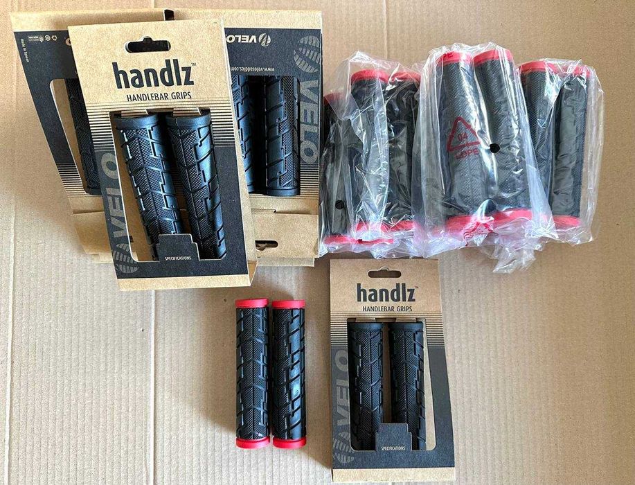 Ручки вело руля грипсы грипсі резинові на велосипед VELO VLG-207