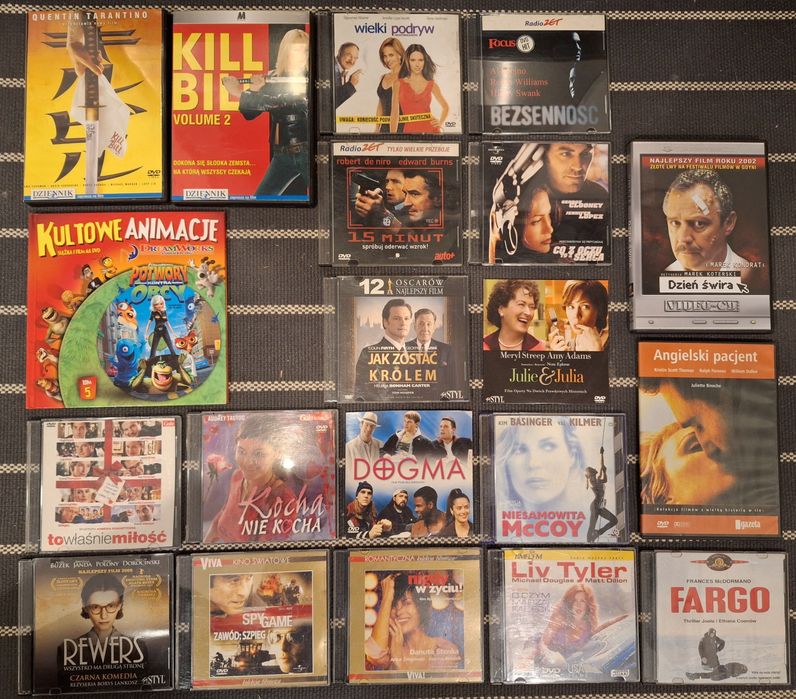 Oryginalne filmy DVD, kabarety i koncerty