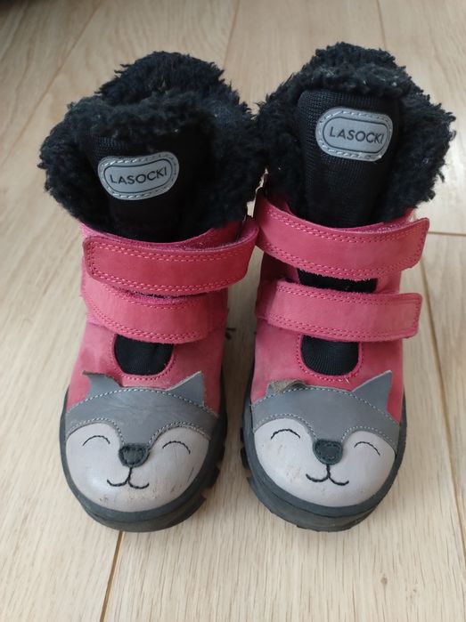 Kozaki dziewczęce Lasocki R. 27 wkładka 17,1cm