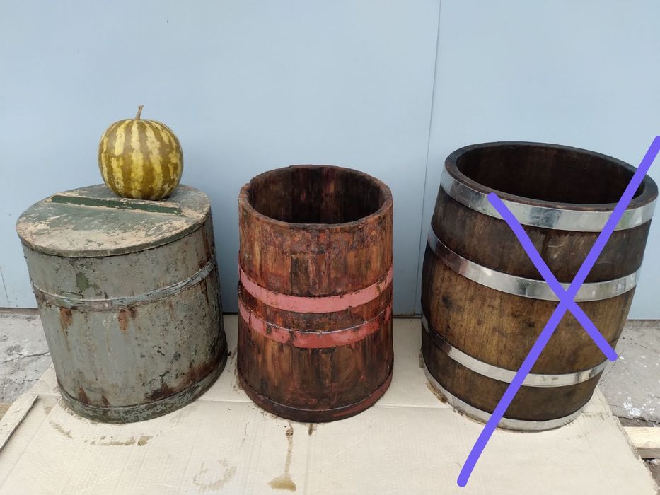 Кадка бочка родом из СССР
