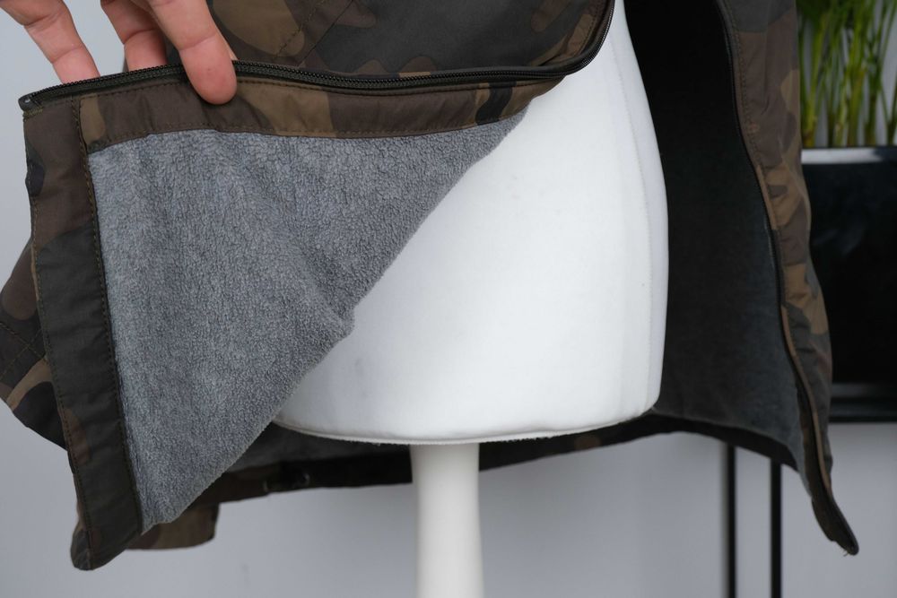 Napapijri kangurka anorak męska na polarze  r XL