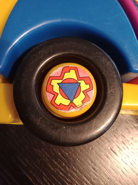 Klocki edukacyjne układanka auto