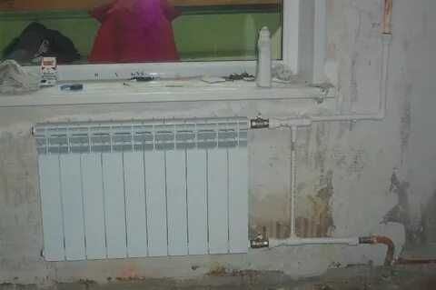 Установка радиаторов замена батареи сантехник трубы замена стояка кран