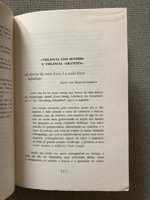 Livro A Nova Violência, de Wolfgang Salewski e Peter Lanz