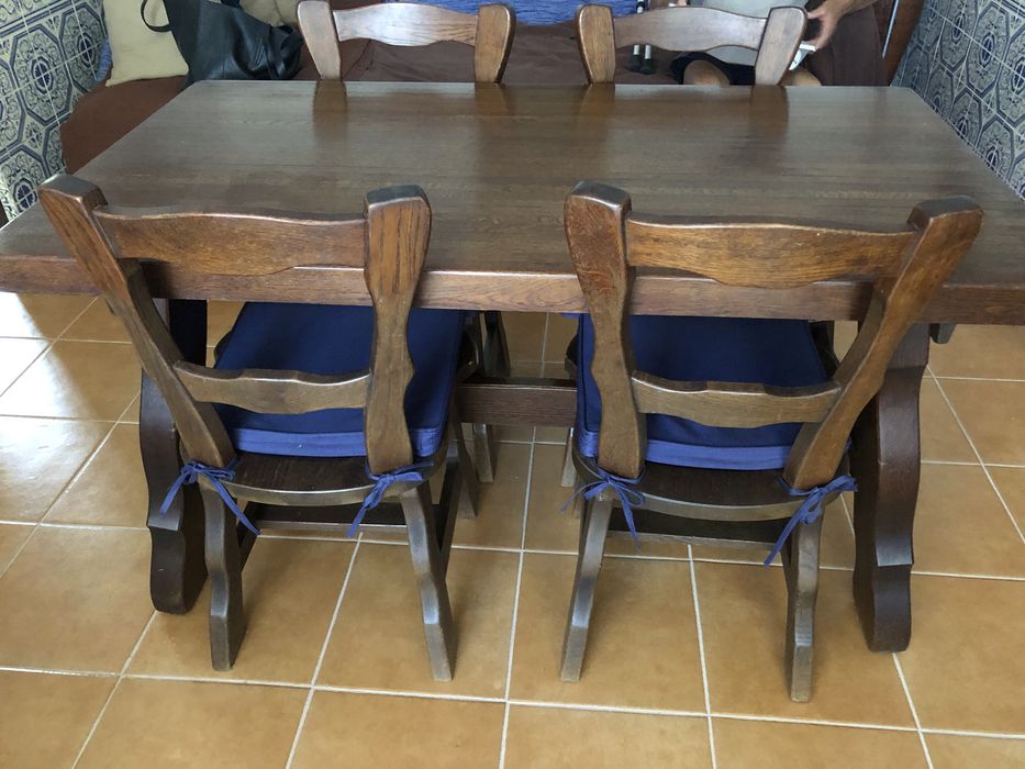 Mesa de jantar rustica