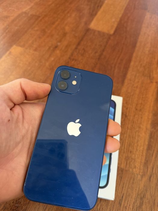 Iphone 12 64 GB blue super stan