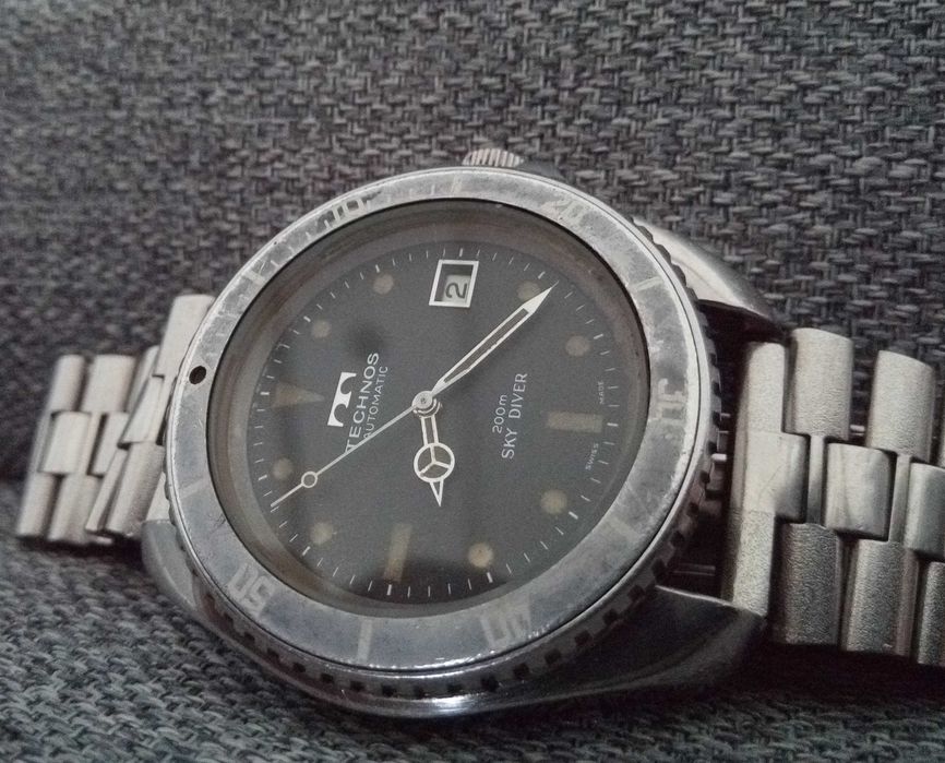 Technos sky diver 200m vintage kolekcjonerski