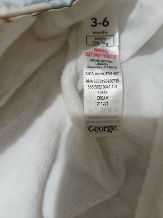 Зимовий комбінезон George 3-6 міс