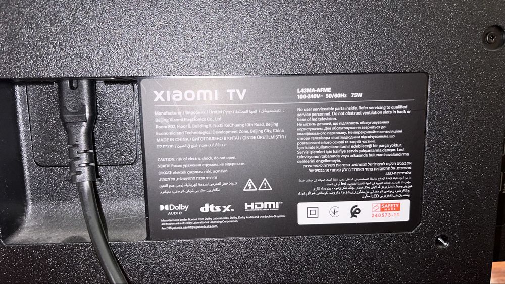 Телевизор xiaomi