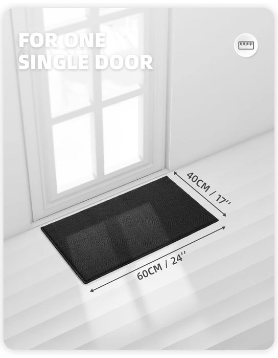 Mata pod drzwi wewnętrzna 60cm x 40cm