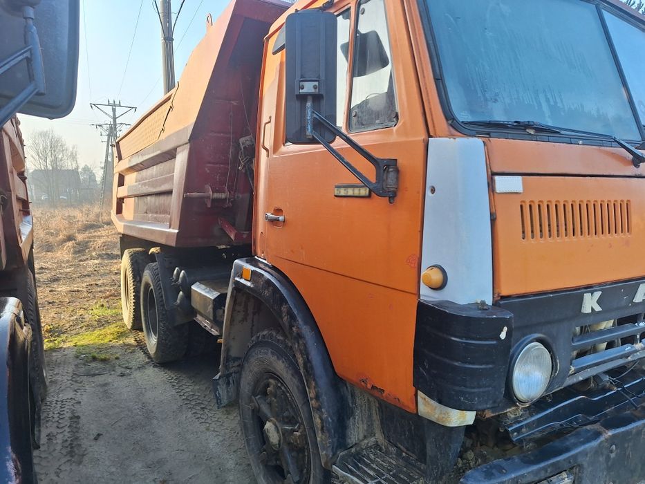 Kamaz wywrotka ciężarowe/ rozsiewacz RCW3 łańcuchowy