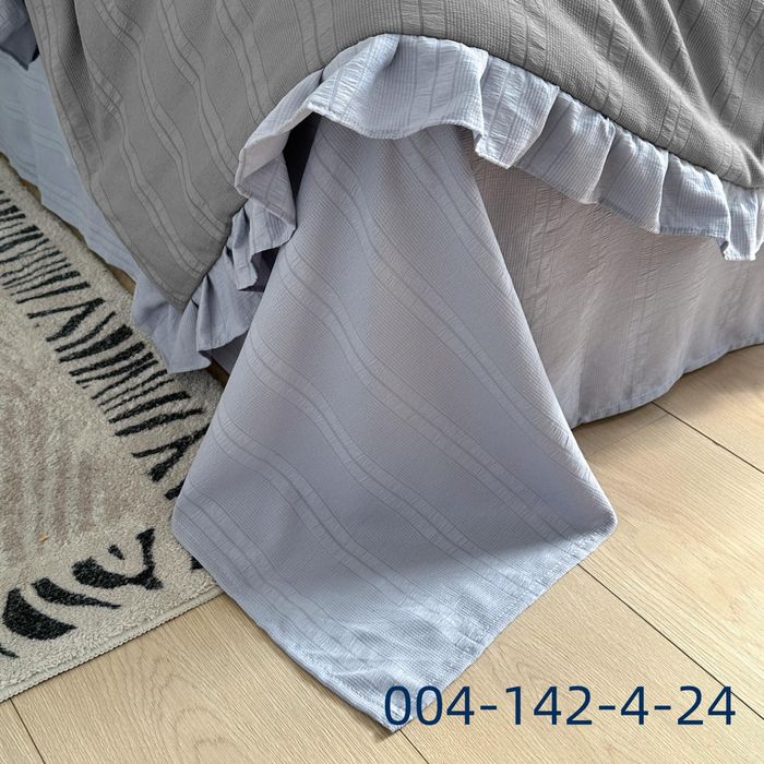 Вишукана комбінована муслінові комплекти білизни з ковдрою "Жатка" C/H