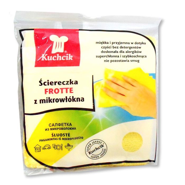 Ściereczka frotte mikrofibra kuchcik