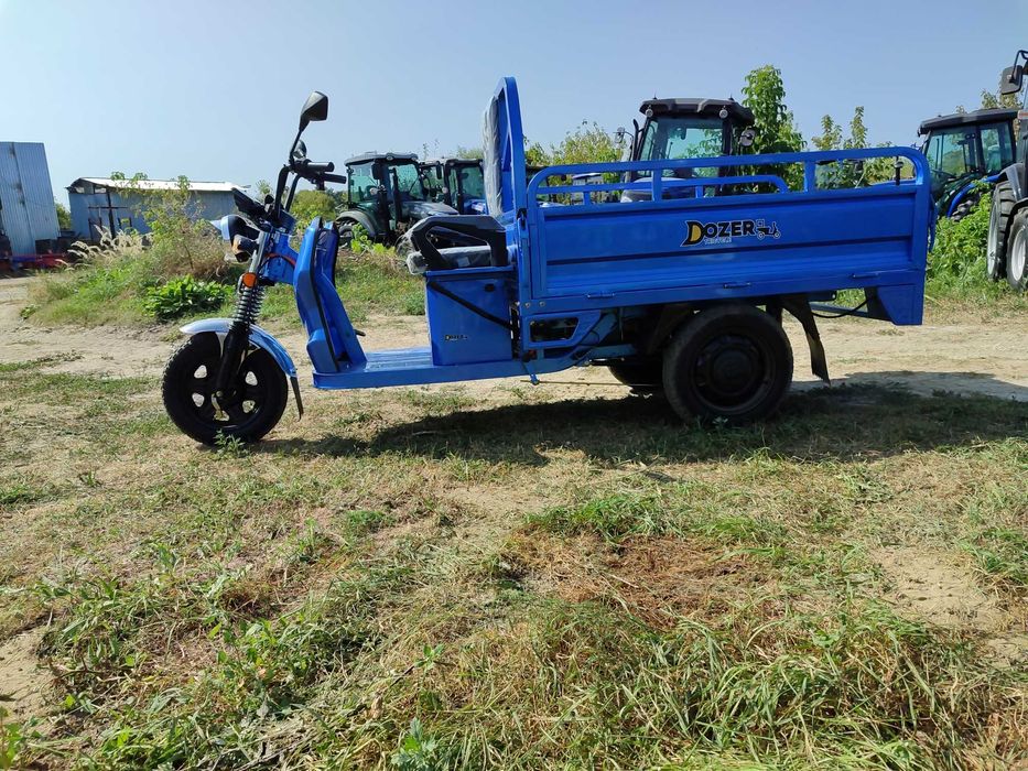 Электрический трицикл Дозер 1200 ватт грузовой Доставка за наш счет