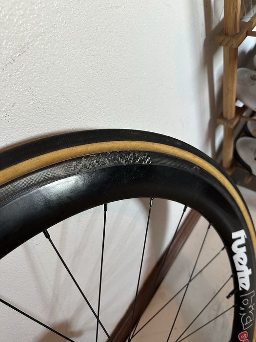 Rodas carbono Fuerte Bici 60 Tubular