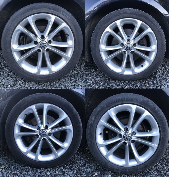 Диски з гумою колеса R17 5x112 8J ET41 Volkswagen Skoda