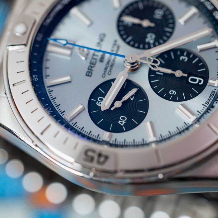 Breitling Chronomat B01 – Ice Blue – Platinum