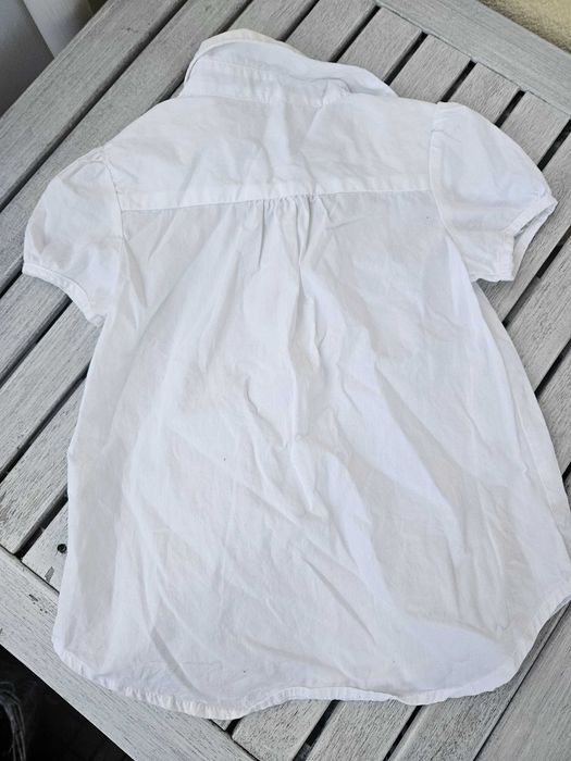 Biała koszula dla dziewczynki,  Sinsay, rozm 104, stan bardzo dobry!