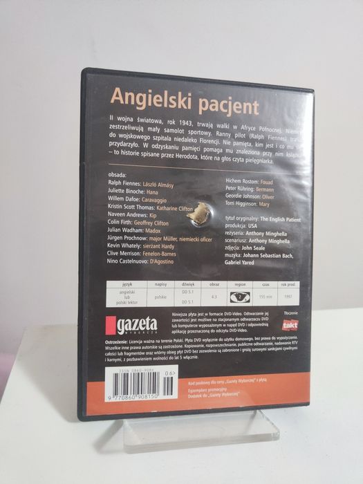 Angielski pacjent DVD