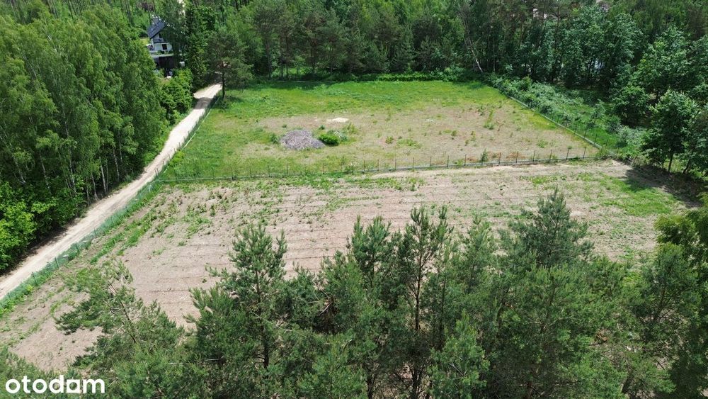 Działka budowlana 200m od jeziora, możliwość podziału pod 3 bliźniaki