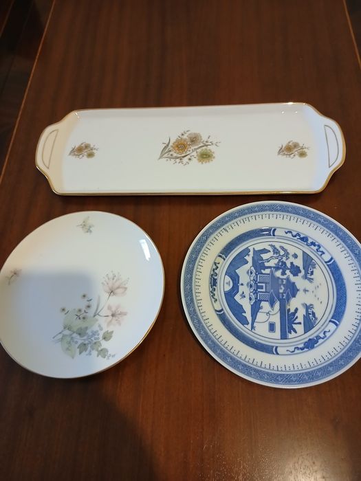 Peças em porcelana antigos