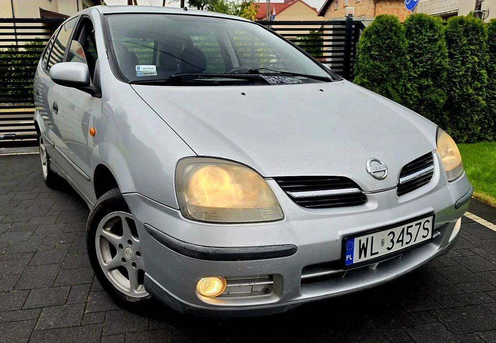 Nissan Almera Tino 1.8 16V - LPG GAZ ! - Hak - Climatronic- Ubezpieczenie OC- 2027 !!!