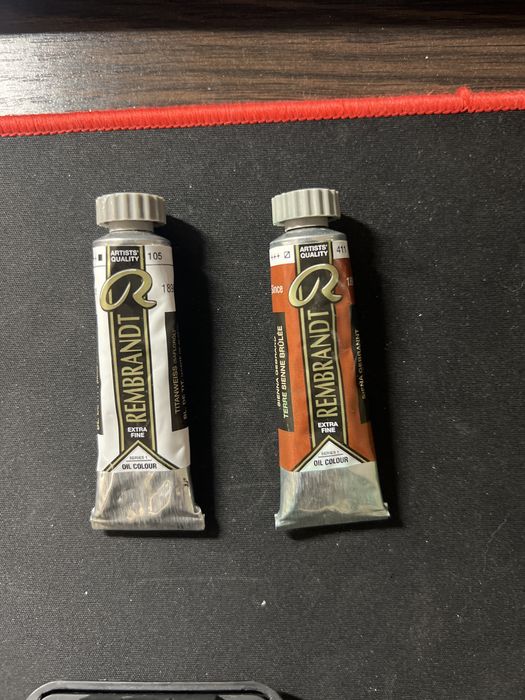 Терміново Набір олійних фарб Rembrandt 2600 за  всі 10 туб