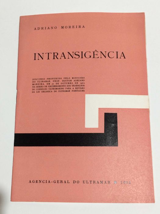 Adriano Moreira – Discursos 1961/1962