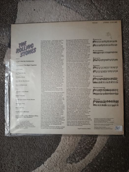 WINYLE Rolling Stones 4 szt