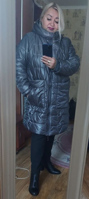 Батал ! EZE, Ay- sel зимняя тёплая  куртка на меху. 52,54,56