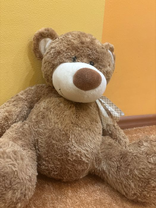 Великий плюшевий ведмедик "Твій найкращий друг" - м'який компаньйон