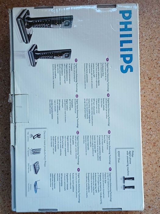 Philips ID937 Duo цифровой телефон с автоответчиком