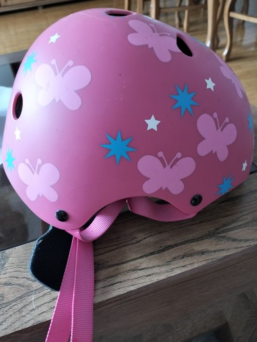 Kask rowerowy dla dziewczynki