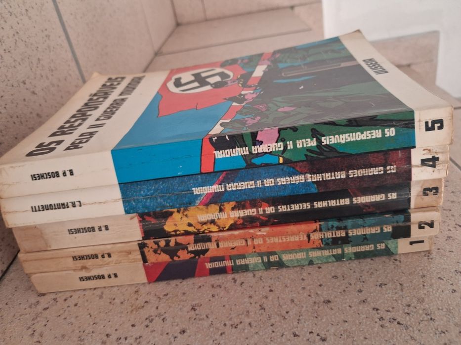 Conjunto 5 livros