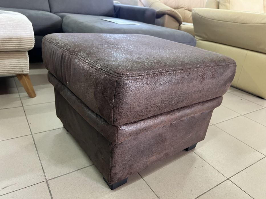 Новий пуфік тканина коричневий