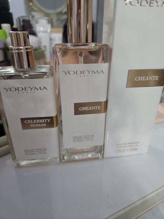 YODEYMA Cheante(Chanel Coco Mademoisielle)+Celebrity Woman( Lancome La Vie Est Belle)/ zestaw 3 sztuk/120 ml
