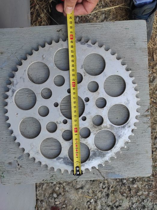 Звезда мотокиклетная на 57 и 58 зубов
