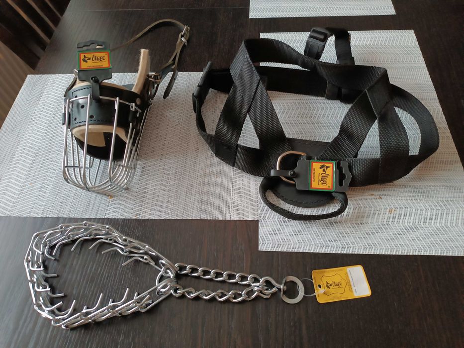 kaganiec,szorki i kolczatka renomowanej firmy ,,dingo"